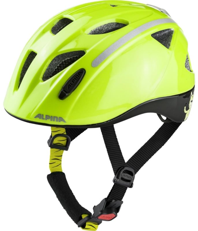 Alpina Ximo Flash Be Visible Gloss 49 - 54 cm Helma na kolo