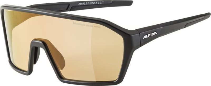 Alpina RAM HVLM+ black matt Cyklistické okuliare
