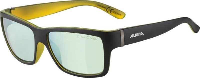 Alpina KACEY black matt-neon Kerékpáros szemüveg