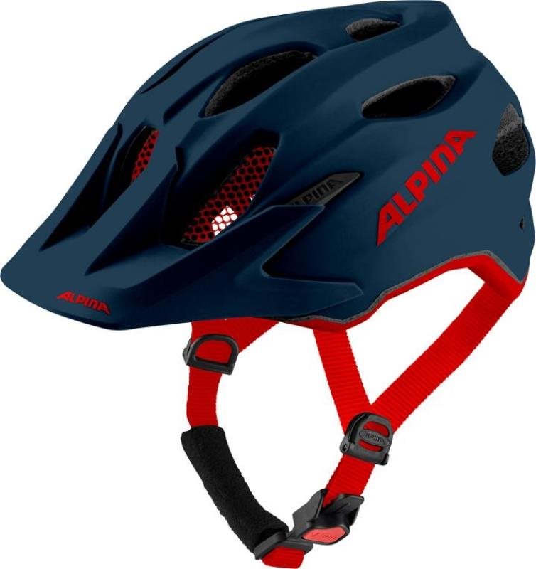 Alpina Carapax Jr. Indigo Matt 51 – 56 cm Prilba na bicykel