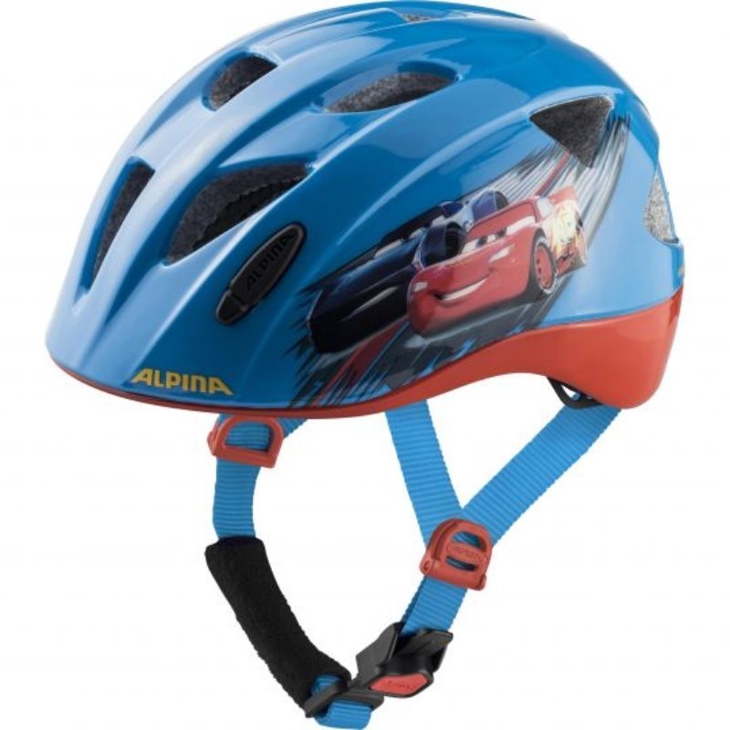 Alpina Ximo Disney Cars Gloss 45 – 49 cm Prilba na bicykel