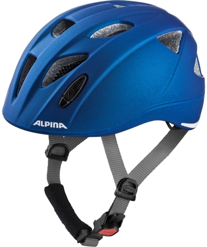 Alpina Ximo L.E. Blue Matt 45 – 49 cm Prilba na bicykel