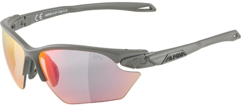 TWIST FIVE S HR QV moon grey matt Cyklistické okuliare