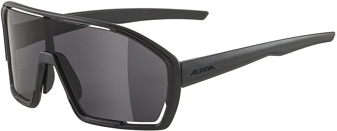 ALPINA BONFIRE all black matt Cyklistické okuliare