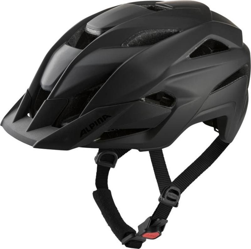 Alpina Kamloop black matt 51 - 55 cm Kerékpáros sisak