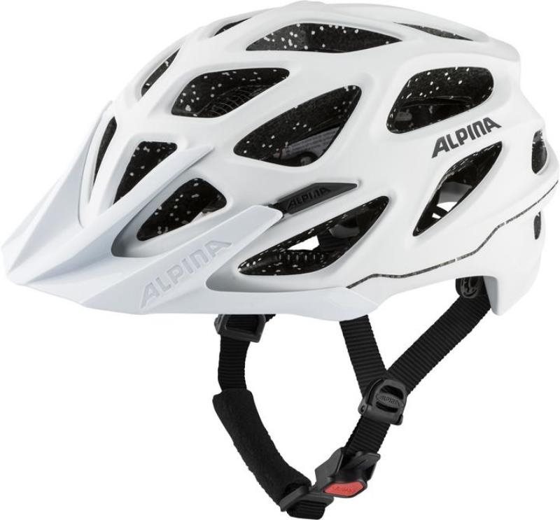 ALPINA MYTHOS TOCSEN white matt 52 – 57cm Prilba na bicykel
