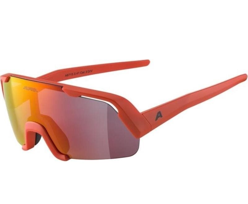 Alpina Rocket Youth pumking-orange matt Cyklistické okuliare