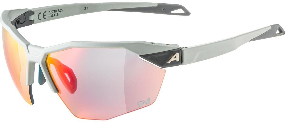 Alpina Twist SIX HR QV smoke-grey matt Cyklistické okuliare