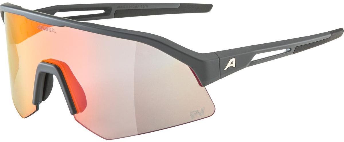 Alpina Sonic HR QV midnight-grey matt Cyklistické okuliare