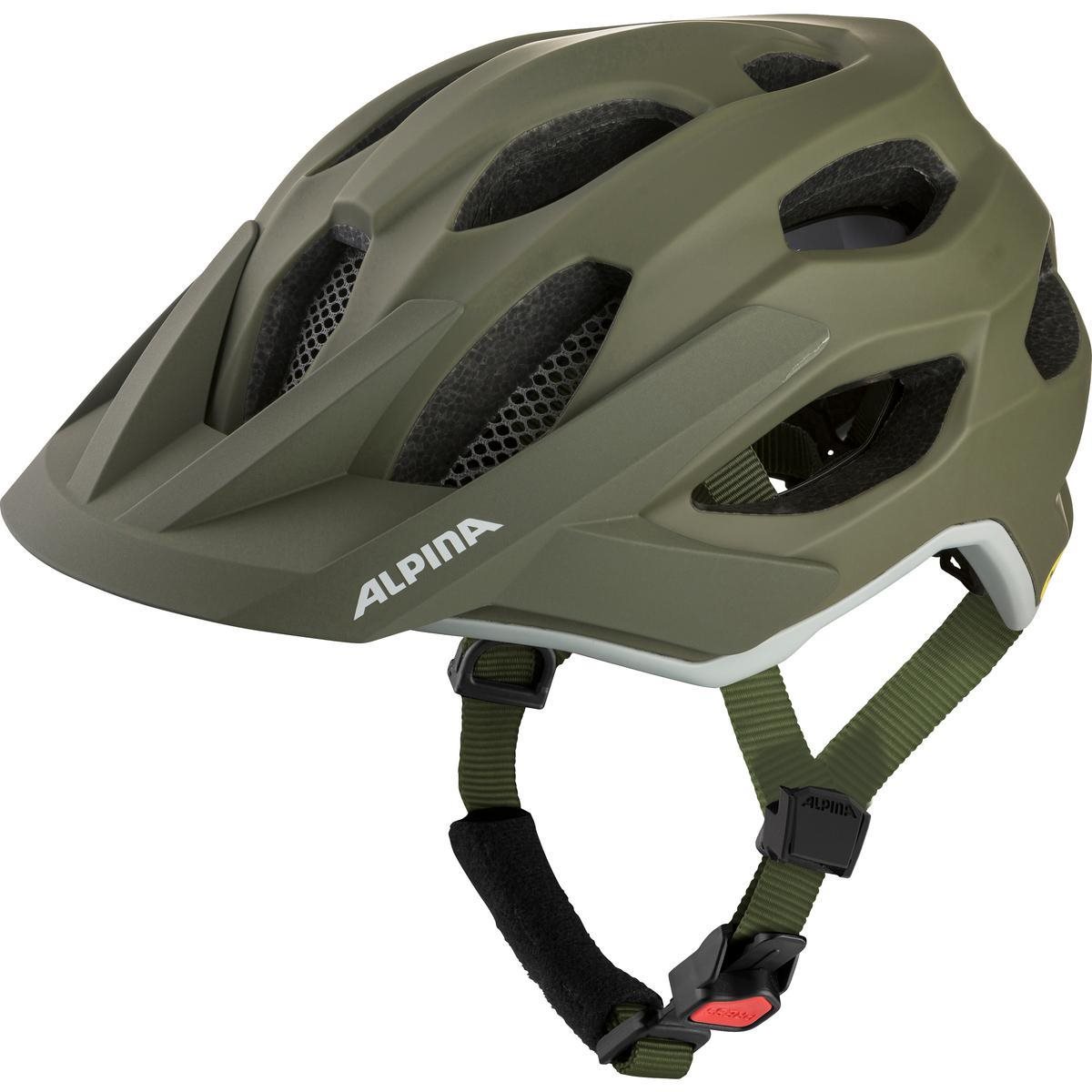 Alpina Apax Mips matt oliva 57 - 62 cm Kerékpáros sisak