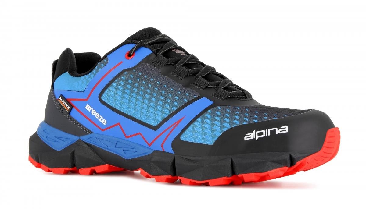 Alpina Breeze Low blue EU 42,5 275 mm Trekingové topánky