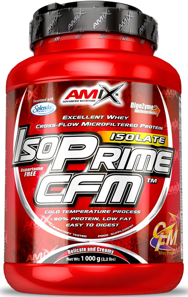 Amix Nutrition IsoPrime CFM Isolate, 1000g, Vanilla Protein