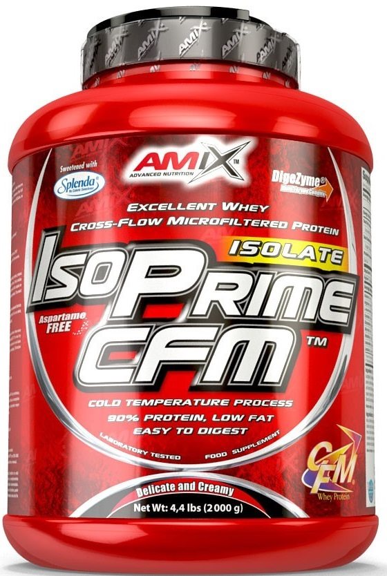 Amix Nutrition IsoPrime CFM Isolate, 2000g, Vanilla Protein