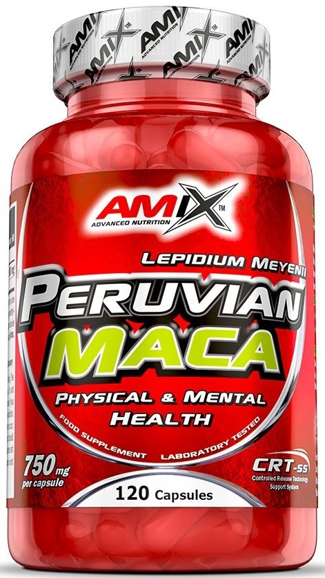 Amix Nutrition Peruvian Maca 750mg, 120cps Anabolizér