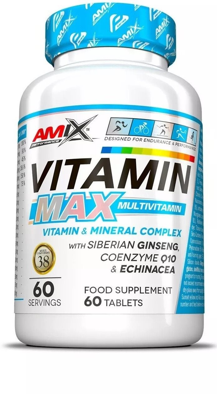 Amix Nutrition Vitamin Max Multivitamin, 60 tablet Multivitamín