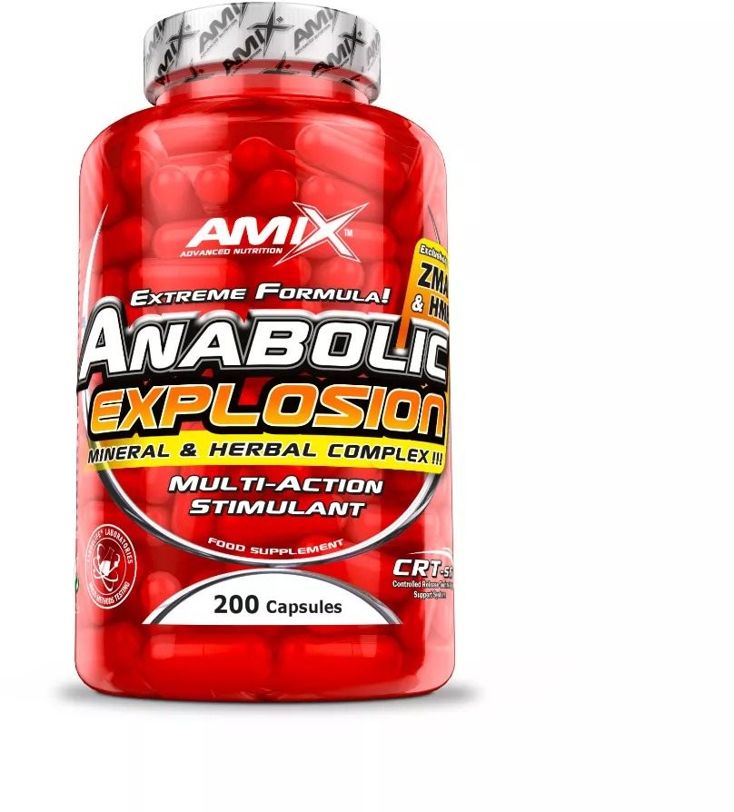 Amix Nutrition Anabolic Explosion Complex, 200 kapslí Anabolizér