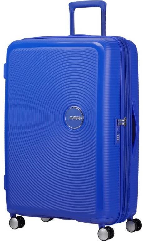 American Tourister Soundbox Spinner 77 EXP Cobalt Blue Bőrönd