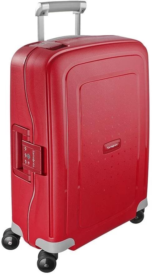 Samsonite S`CURE Spinner 55/20 Crimson Red Cestovný kufor