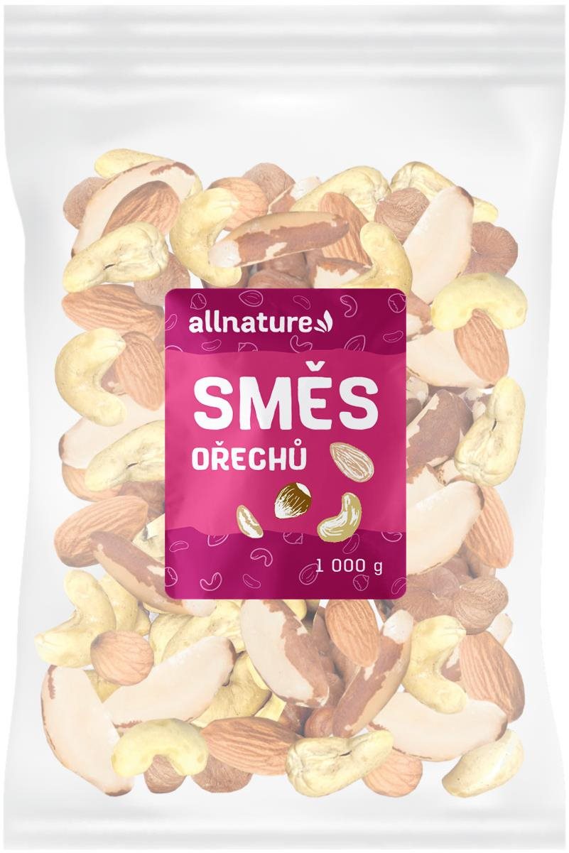 Allnature Zmes orechov 1000 g Orechy