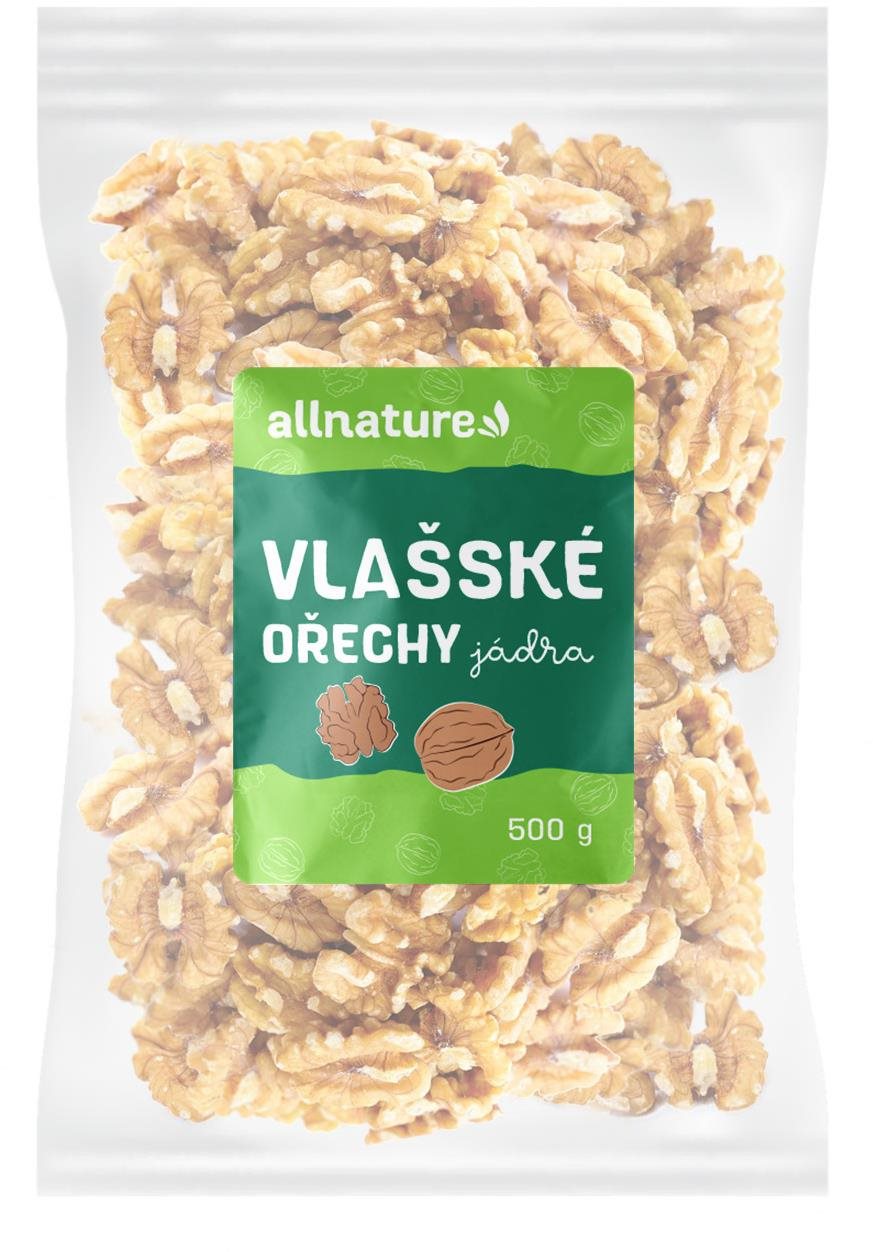 Allnature Vlašské orechy 500 g Orechy