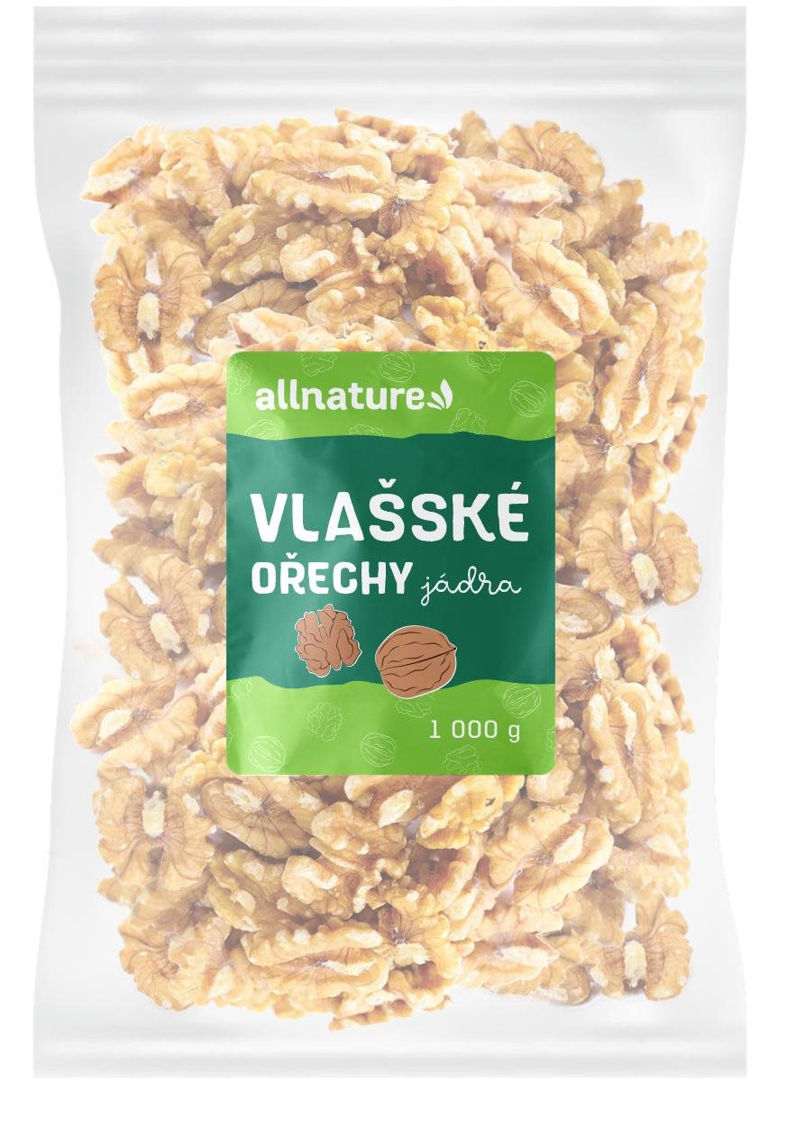 Allnature Vlašské orechy 1000 g Orechy