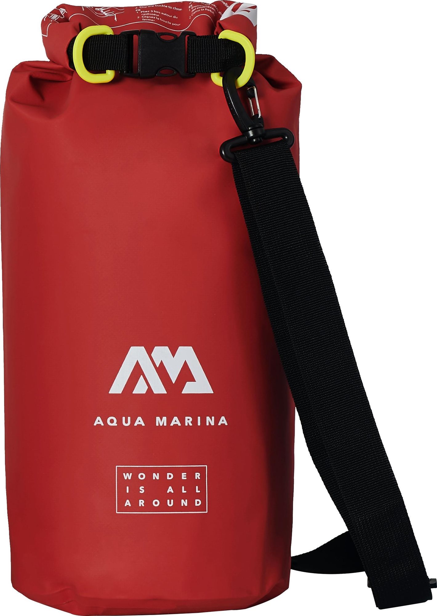 Aqua Marina 10 l, piros Vízhatlan zsák