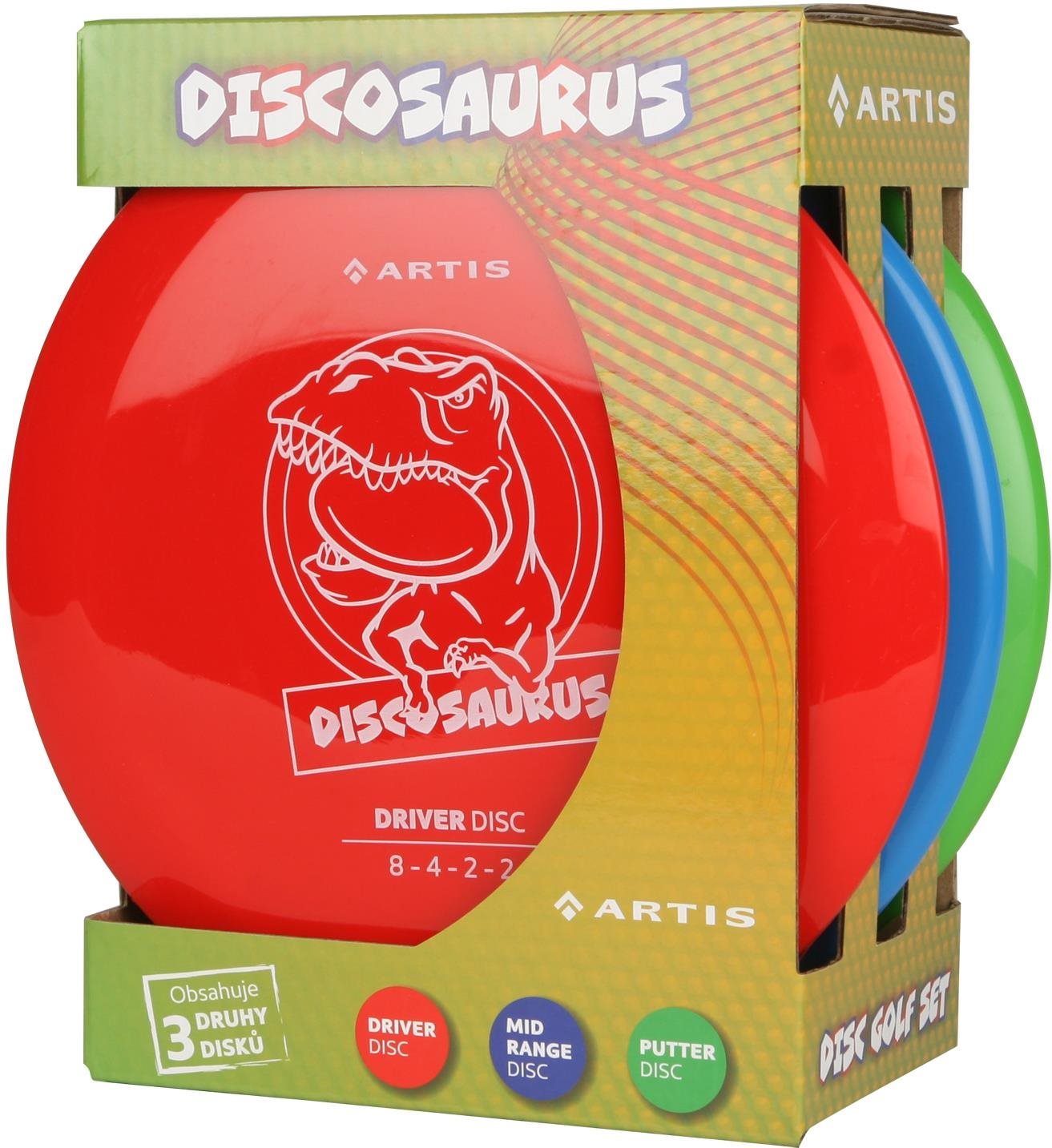 Artis Discosaurus Sada Discgolf súprava