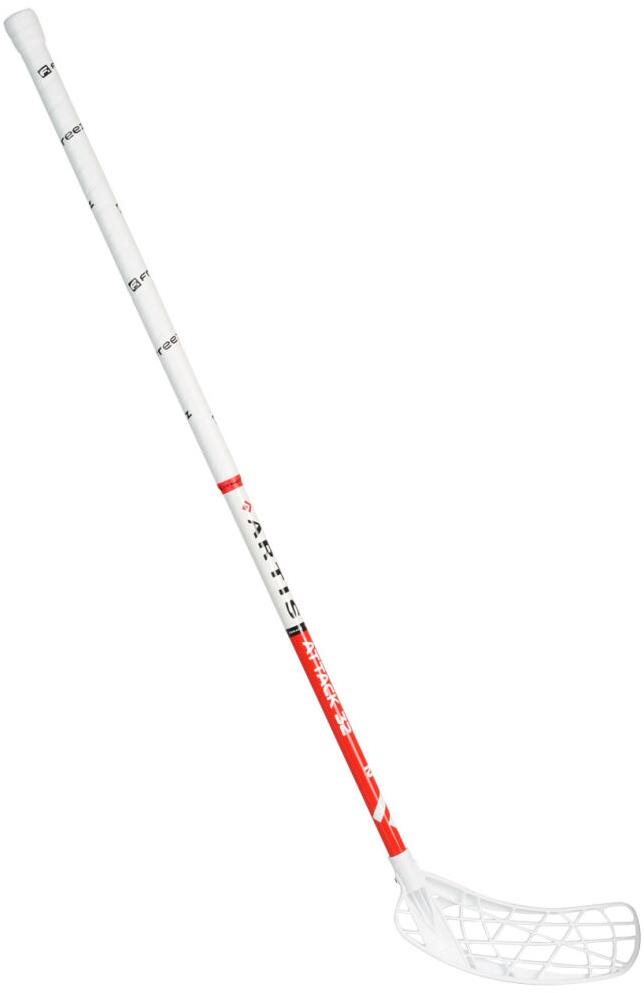 Artis Attack 32 JR biela – 85 cm L Florbalová hokejka