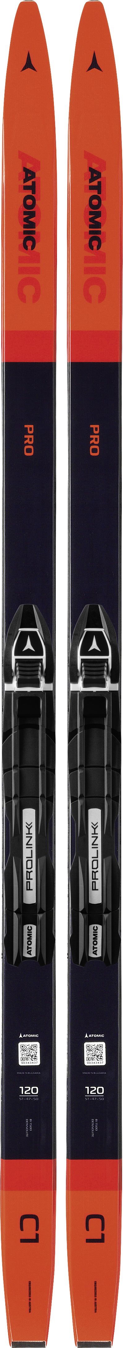 ATOMIC PRO C1 GRIP JR + PLK ACS JR Re veľ. 120 cm Bežky
