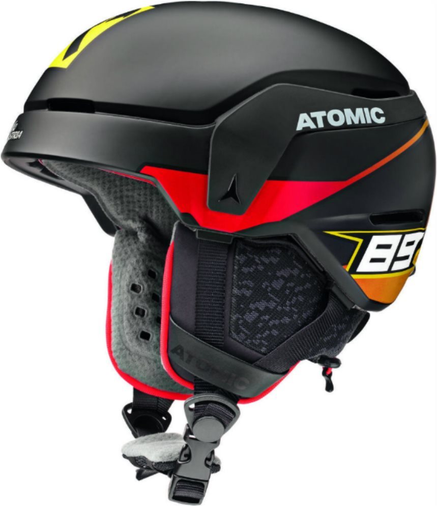 Atomic COUNT JR Marcel Black XS (48 – 52 cm) Lyžiarska prilba