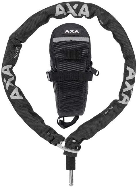 AXA Plugin RLC + saddle bag 100/5,5 Zámok na bicykel