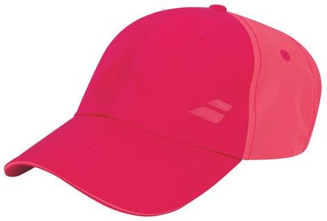 Babolat Cap Basic Logo red rose Šiltovka