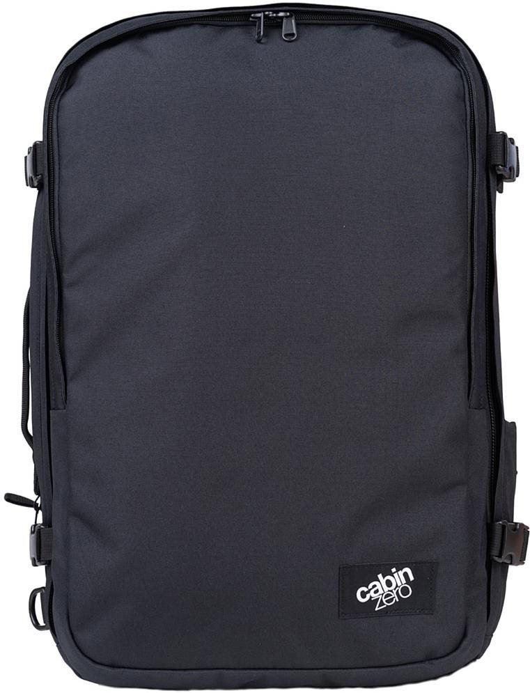 CabinZero Classic Pro 42 L Absolute Black Mestský batoh