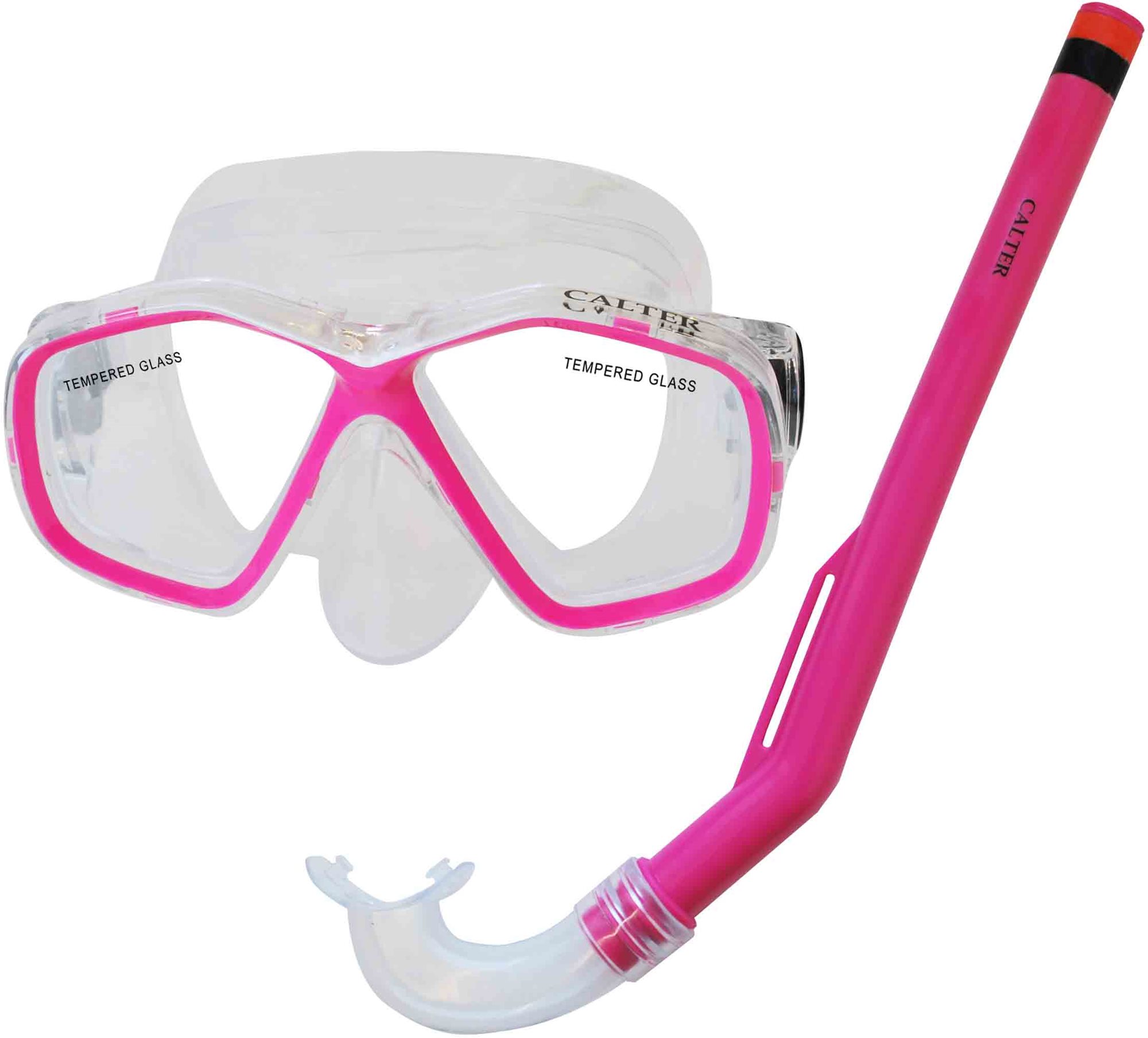 Calter Potápačská súprava Kids S06 + M278 PVC, ružová Potápačská sada