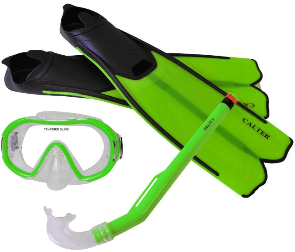 Calter Kids S06 + M168 + F41 PVC, zelená Potápačská sada