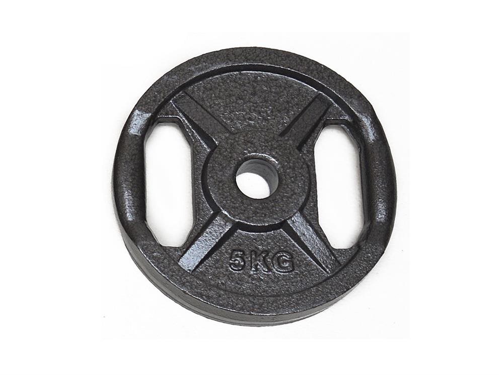 FitnessLine Kotouč litinový 30 mm - 5 kg Závaží na činky