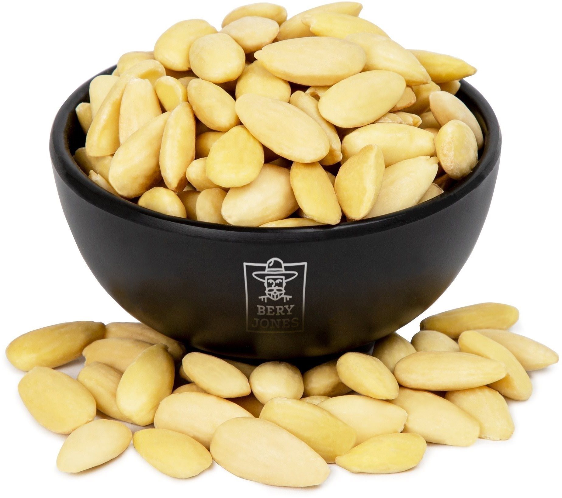 Bery Jones Mandle lúpané 1 kg Orechy