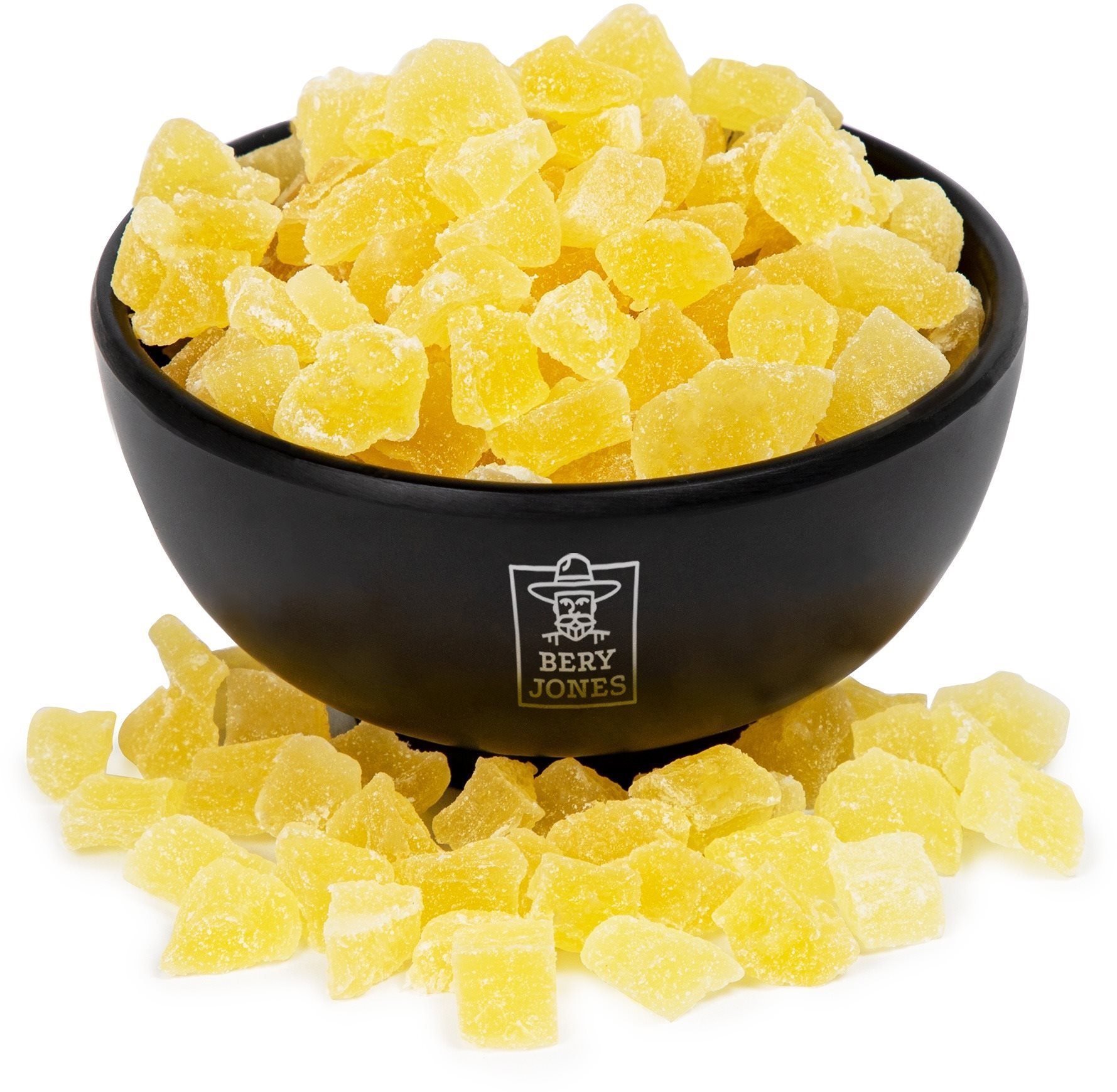 Bery Jones Ananás kocky 1 kg Sušené ovocie