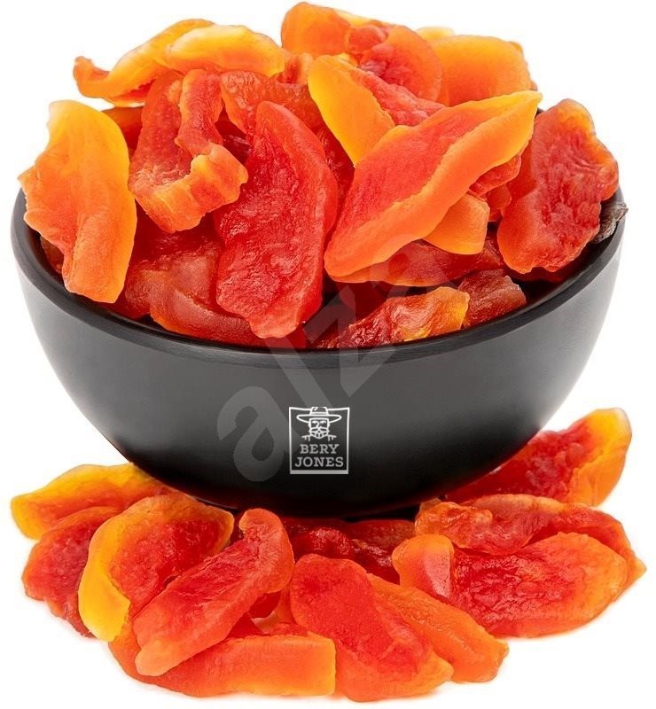 Bery Jones Papája plátky bez SO2 500 g Sušené ovocie