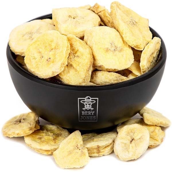Bery Jones Banán plátky lyofilizovaný 150 g Lyofilizované ovocie