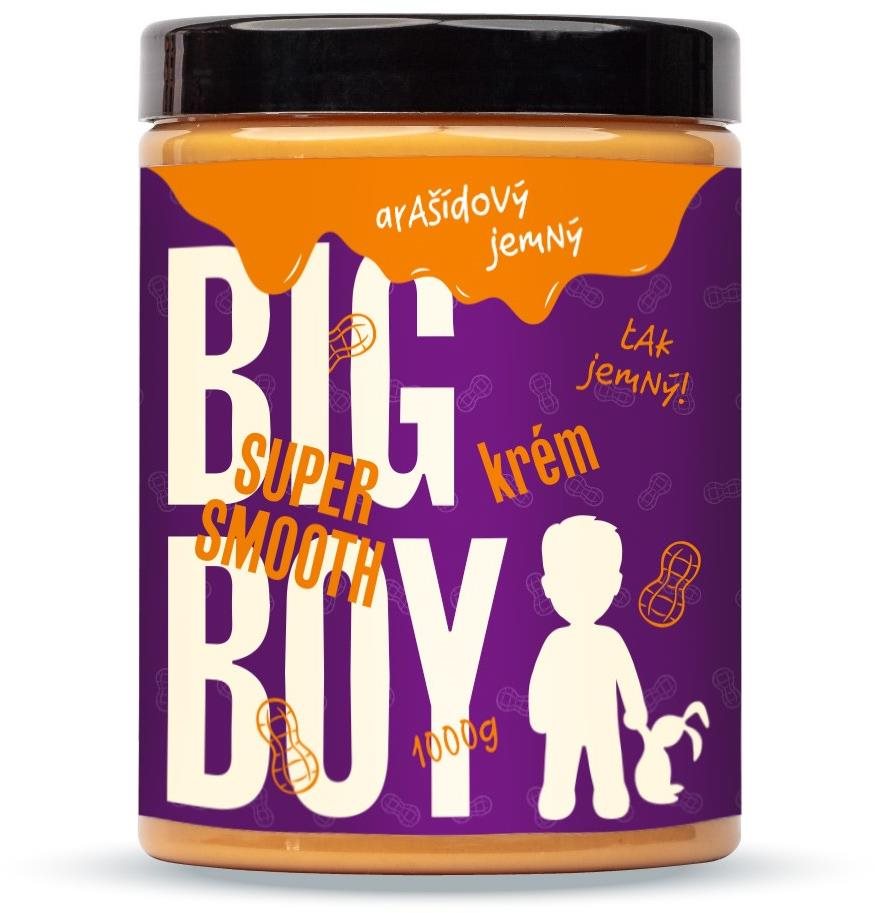 BIG BOY® Arašidový krém super smooth 1000 g Orechový krém