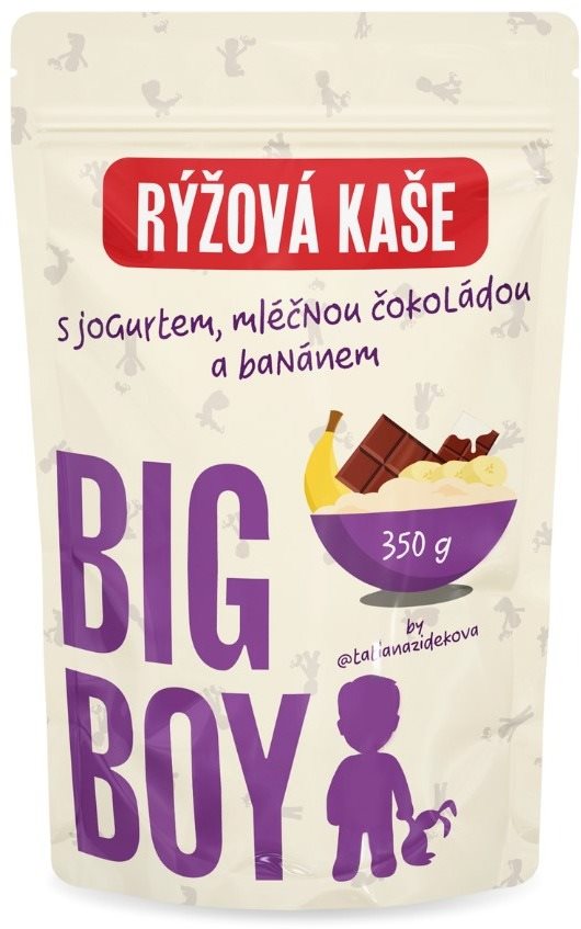 BIG BOY Rýžová kaše s jogurtem by Tatiana 350 g Rýžová kaše