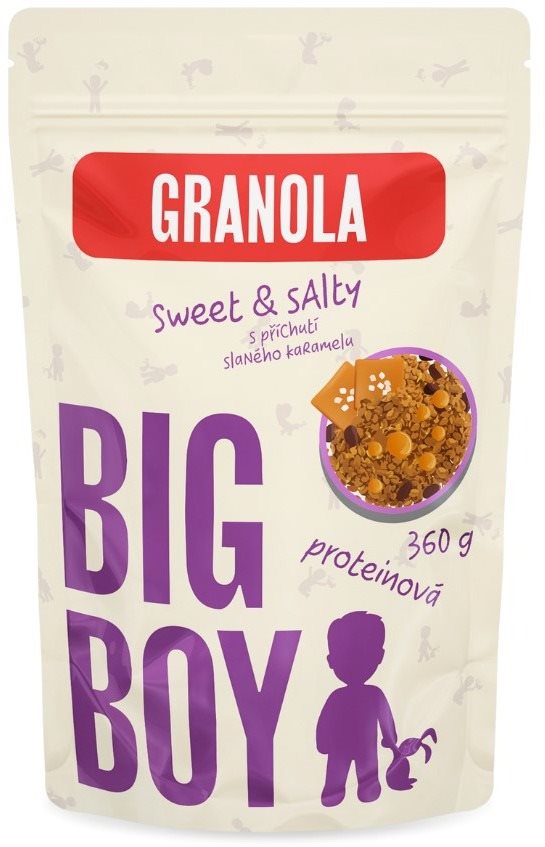 Big Boy Proteínová granola Sweet And Salty 360 g Granola