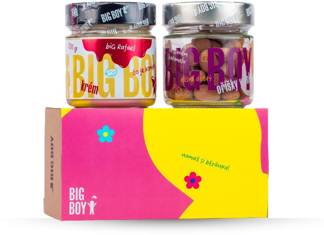 BIG BOY 2-pack Jar 350 g Orechový krém
