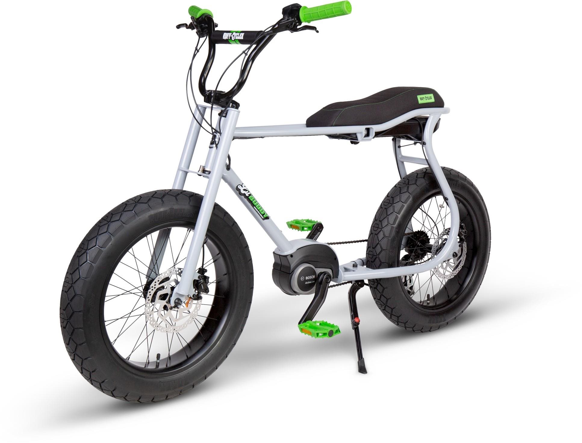 E-BIKE LIL'BUDDY Silver Grey – Bosch Active-Line – 300 Wh...