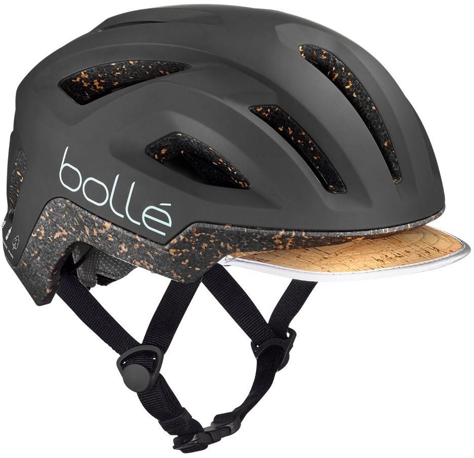 BOLLÉ - ECO REACT Black Matte L 59-62cm Kerékpáros sisak