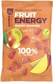 Bombus Fruit Energy Mango gummies 35 g Doplněk stravy