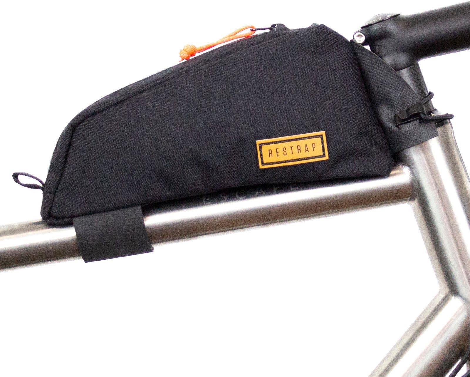 Restrap Taška na rám Top Tube bag – black Taška na bicykel