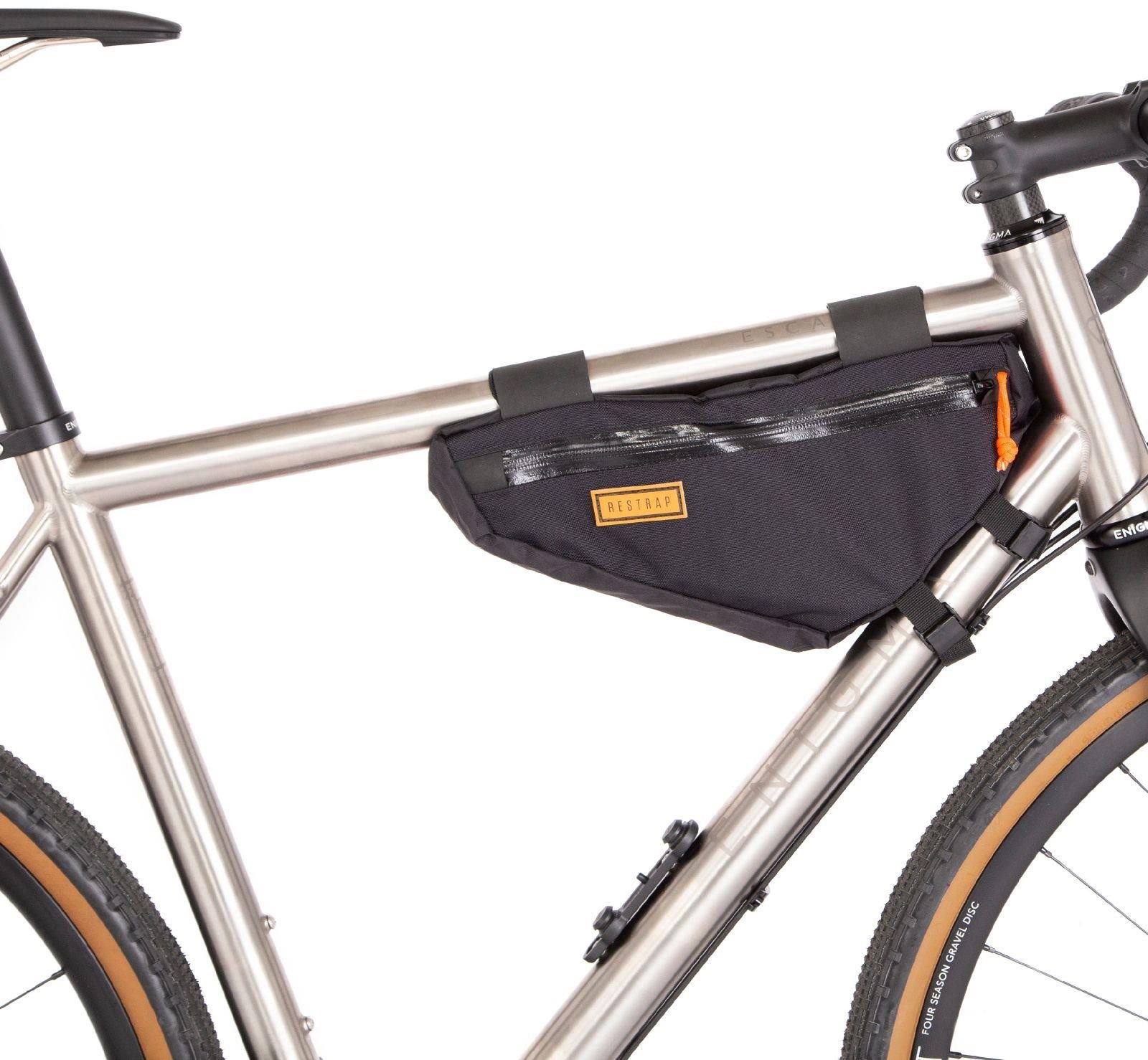 Restrap Brašna do rámu Frame bag Small - black Brašna na kolo