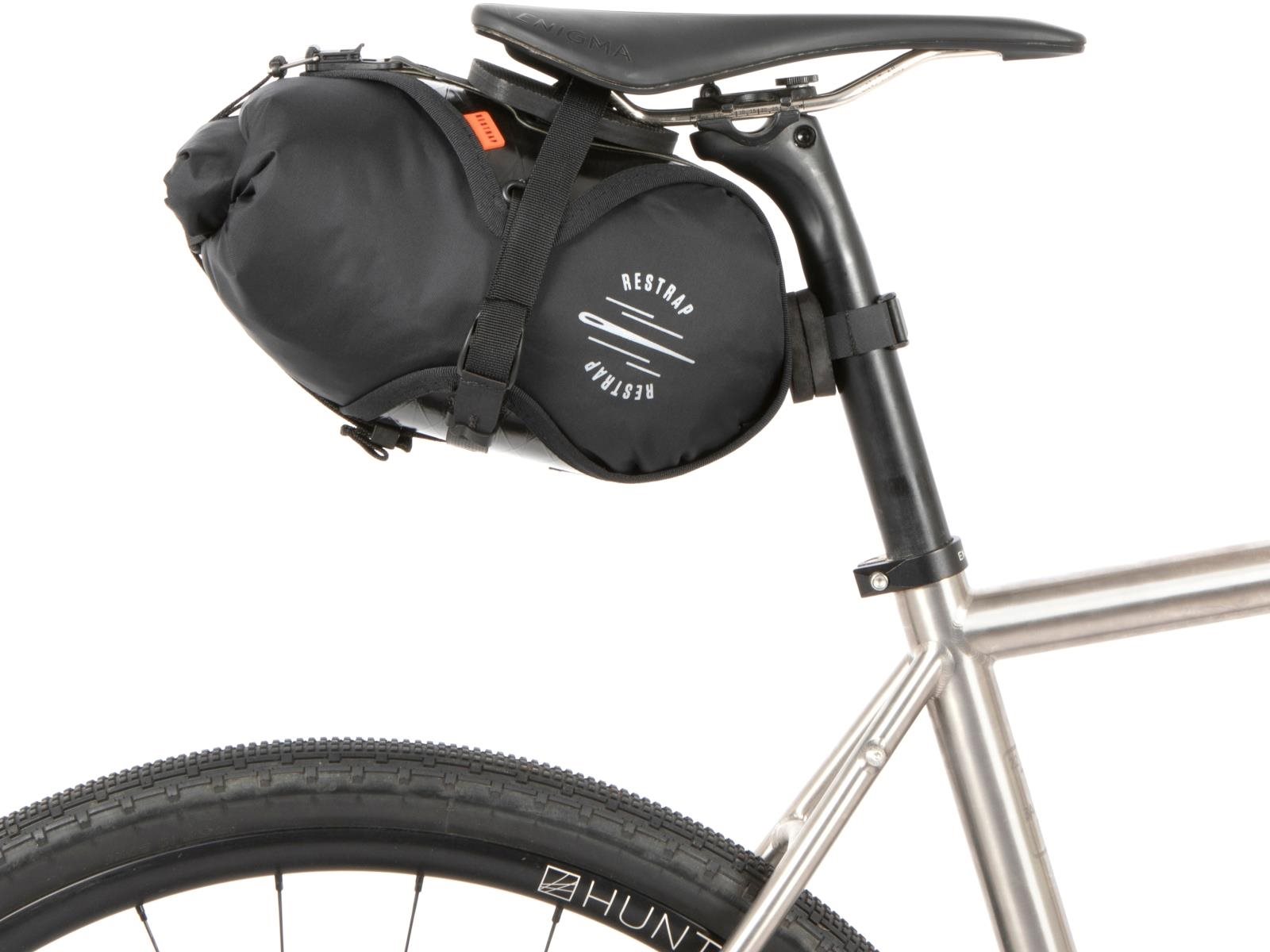 Restrap Podsedlová taštička Race Saddle Bag – black Taška na bicykel